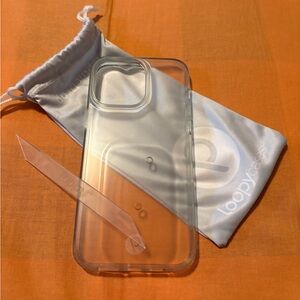 Loopy Case - Matte Clear - iPhone 14 Pro Max - Lefty